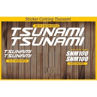 Cool Tsunami SNM100 Fixie Bicycle Cutting Sticker