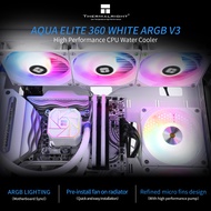 Thermalright AQUA ELITE 360 ARGB BLACK&WHITE AIO CPU LIQUID COOLER AE360 ARGB BLACK&WHITE Equipped w