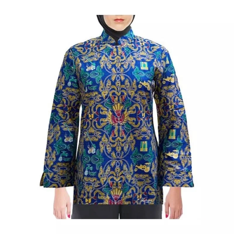 Seragam Batik PUPR Terbaru Wanita Lapis Furing Baju PUPR Terbaru Wanita