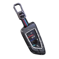 [CARBON] BMW Key Cover Steel Key Case 3 5 7 Series X1 X3 X4 X5 X6 X7 320i 330i 340i 520i 530i 730i
