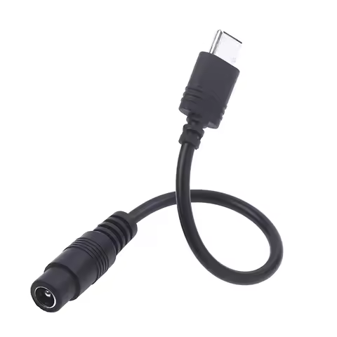 1PC DC Type-c Female To 5.5*2.1 Female Cables 5521 Power Jack DC Power Conector 5.5x2.1 Adapter USB 