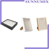 [Sunnimix] Wood DIY Shadow Box Frame Photo Frame for Artwork Tickets Wedding Photos