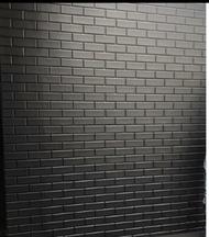 PAKET 10 LEMBAR BONUS 1 LEMBAR!!! WALLPAPER DINDING 3D FOAM MOTIF BATU BATA DAN SERAT KULIT JERUK CO