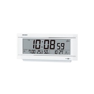 Seiko Clock Table Clock Alarm Clock Satellite Radio Digital Calendar Temperature Humidity Display Alarm Light Included