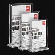 Acrylic Sign Holder POP Display Stand Rack Desktop Advertising Sign Board Poster A4 A5 A6 Acrylic Pr