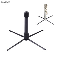[SharprepublicefMY] Foldable Flute Clarinet Stand Black for Flute Clarinet Parts Accessories