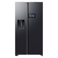 SAMSUNG ตู้เย็น SIDE-BY-SIDE 615ลิตร รุ่น RS90F65D2FST สีดำ As the Picture One