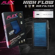 กรอง Flex ลิมิเตด เพอฟอร์แมนซ์ กรองอากาศรถเบนซิน ALMERA MARCH JAZZ GD GE GK CITY CIVIC FD FC FK VIOS