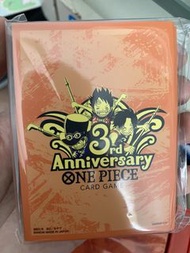 Optcg 3th ann 卡套 3週年 luffy one piece
