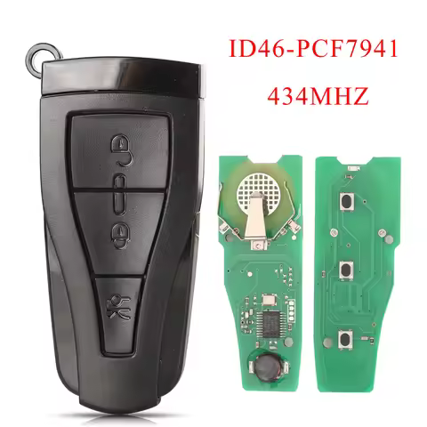 jingyuqin Remote Smart Car Key For MG Morris Garages MG6 MG550 Roewe 550 E550 3 Buttons 434MHZ With 