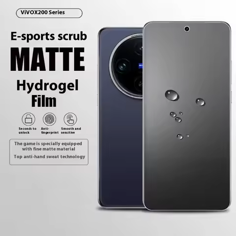 Full Cover Matte Hydrogel Film for VIVO X200 Pro Mini Screen Protector for VIVO X200 X200 Pro Clear 