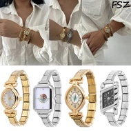 Italian Charm Modular Watch Bracelet Wrist Watch Fit 9mm Stainless Steel Bracelet DIY Making Jewelry