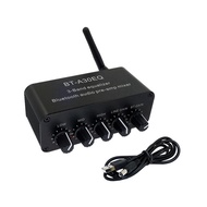 Mixer Amplifier Bluetooth 5.4 Audio Receiver 3-Band Equalizer 20HZ-20KHZ High-Mid-Low Frequency Adju