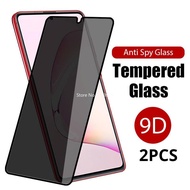 2Pcs Tempered Glass Screen Protector For Blackview Wave Shark Color 8C 8 6C 9 Privacy Black Edge Pro