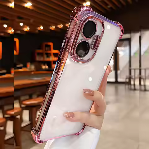 High-end Shockproof Cover For POCO F7 Case Clear Soft Silicone Bag For Xiaomi poco F7 pro ultra Redm