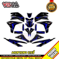 Decal Cs1 Full Body Stiker Cs1 Full Body Striping Cs1 Full Body Striping Honda Cs 1 Variasi Simple