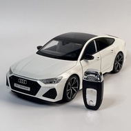 รุ่นจำกัด 118 ออดี้ RS7 รุ่นรถจำลองซีดานรถแข่งรถสะสมของเล่นรถไดคาสรุ่นสะสมหมายเลข