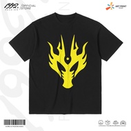 T-Shirt Kamen Rider RYUGA Logo T-shirt 100% Cotton short-sleeved