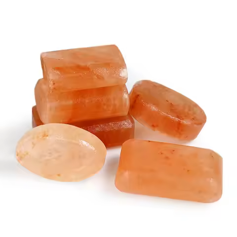 Himalayan Massage Salt Stones, Salt Soap, & Diverse Shaped Hot Compress Salt Soaps Specifically for