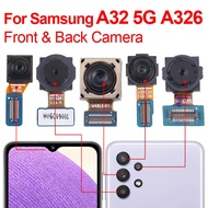 Samsung A32 5G Back Camera Front Rear Back Camera For Samsung Galaxy A32 5G A326B Rear Camera Module Flex Replacement