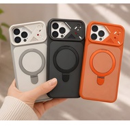 Magnetic Tech Case For Iphone 13 13 pro 13 pro max Design Magnetic Ring Standing Sockproof Soft - 1,