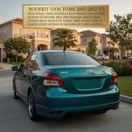 Bodykit bodykit vios toms gen2 body kit vios 2007-2012