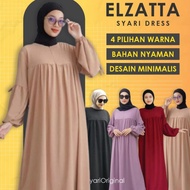 Kualitas No. 1 Dress Gamis Bahan Premium Dress Gamis Crinkle Model