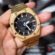 Gshock AP Gold Stainless Steel Gen2 รับประกัน 1 ปี