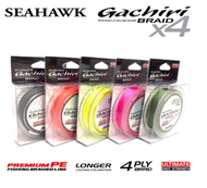 SEAHAWK Gachiri X4 UL Ultralight PE Braided Line 150m