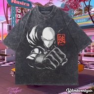 Oversized t-shirt | Oversized T-Shirt | Washing T-shirt | Anime t-shirt one punch man *saitama* powe