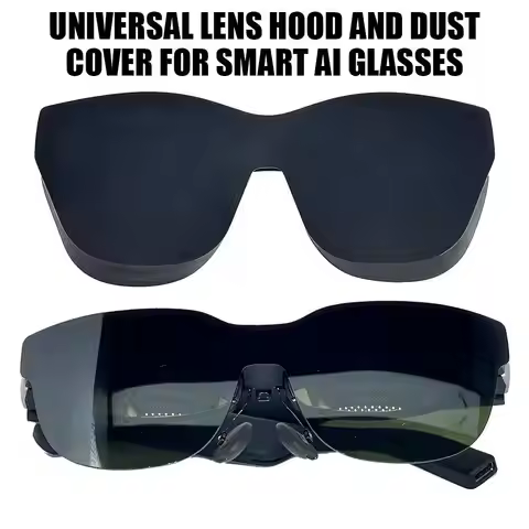 Smart AI Glasses AI Shooting Camera HD Waterproof AI Glasses Light-shielding Dust Cover