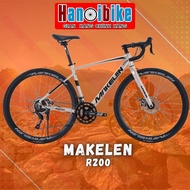 MAKELEN R200 Road Racing Bike Mechanical Disc Brake, Side Wiring, 14s Movement