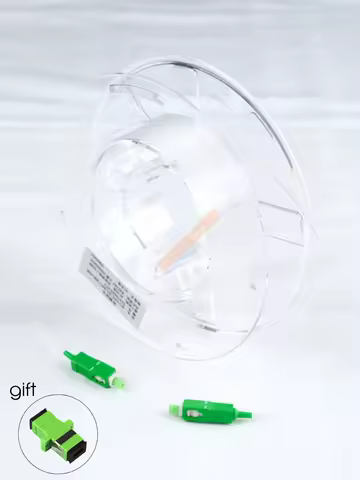 SC APC Gigabit Indoor Invisible Transparent Optical Fiber Hidden Indoor Single-core Optical Cat Opti