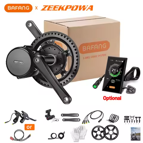 Bafang Ebike Mid Drive Motor UART M315 M615 M215 BBS01 BBS02B 36V 250W 350W 500W 48V 750W Electric B