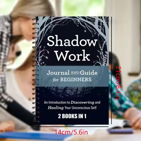 Flexible Shadow Work Journal and Guide Mindfulness Self-understanding Daily Practice Book Inner Peac
