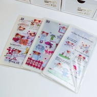 Financial Management Hand-Painted Line Puppy 52 Weeks Money Bag 31 Days 100 Days Money Bag