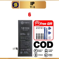 Battery Bateri Compatible For  ip 6  1810mAh