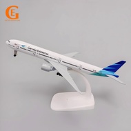 Garuda Indonesia Boeing 777 Aircraft Model Metal Diecast B777 Plane Airplane Model 20CM