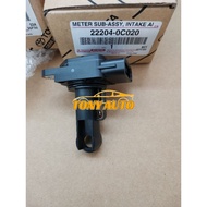 *ORIGINAL TOYOTA NCP93 VIOS AIR FLOW SENSOR/AT MANIFOLD INNOVA, WISH, ALTIS, YARIS 22204-0C020/22204