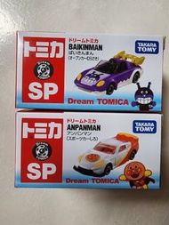 全新日版Dream Tomica SP Anpanman會場限定2026Takara Tomy Tomica 麵包超人車 一set兩架