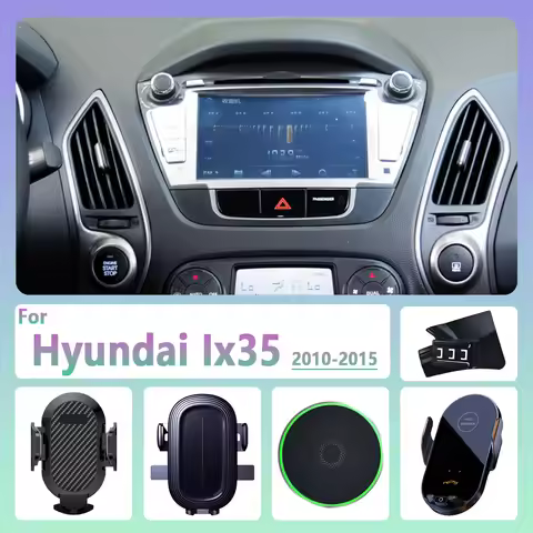 For Hyundai IX35 ix35 2010 2011-2015 Car Phone Holder Wireless Charging Magnetic Phone Holder Car Ma