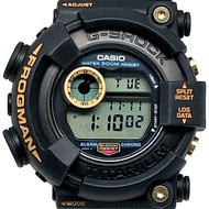 卡西歐 G-SHOCK 手錶 DW-8200BU-9AT FROGMAN'99 蛙人 99 限量版金色鈦金屬黑色潛水蛙 EL 錶盤，1999 年 5 月發布