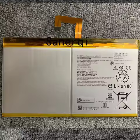 For Lenovo Tab P11 TB-J606L, Pad 11, TB-J606F, 3.85V 7500mAh L20D2P32 Battery