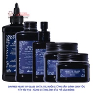 Davines Heart Of Glass Care Shampoo, Conditioner, Steamer, Serum and Nourishing Spray - Nourishes an