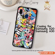 Samsung A20 A30 Graffiti 07 Case Latest Hardcase Softcase Glossy Princess Case JAYA
