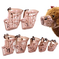 Dog Muzzle Plastic Brown Strong Dog Products Prevent Bite Dog Mouth Mask Antibit