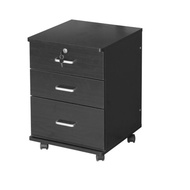 Bedside Table 3 Tier Evergreen