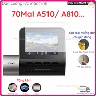 [Combo of 2 pcs] 70MaI 70 Mai A510/ A810 dash cam tempered screen protector...anti-break nano flexib