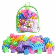 Children'S Education Toys - HAPPY KIDS BLOCK LEGO BUILDING Contents 65 PCS Bags