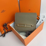 Hermes Mini Roulis大象灰18✨Swift 🌟Stamp Y🤎